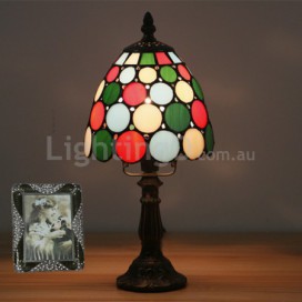 6 Inch European Stained Glass Table Lamp