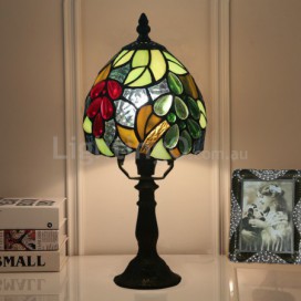 6 Inch European Stained Glass Table Lamp