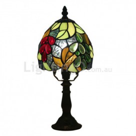 6 Inch European Stained Glass Table Lamp