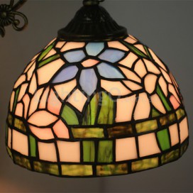 8 Inch European Stained Glass Wall Light