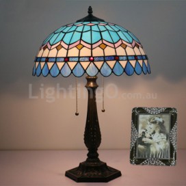 Mediterranean Stained Glass Mediterranean Style Table Lamp