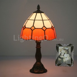 8 Inch American Stained Glass Table Lamp