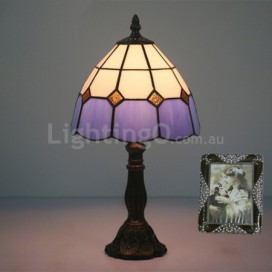 8 Inch American Stained Glass Table Lamp