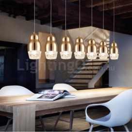 1 Light Aluminum Alloy Pendant Light with Acrylic Shade