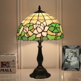 12 Inch European Stained Glass Table Lamp