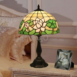 12 Inch European Stained Glass Table Lamp