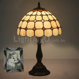 12 Inch European Stained Glass Table Lamp