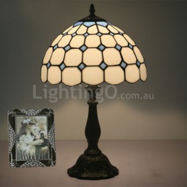 12 Inch European Stained Glass Table Lamp