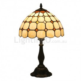 12 Inch European Stained Glass Table Lamp