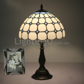 12 Inch European Stained Glass Table Lamp