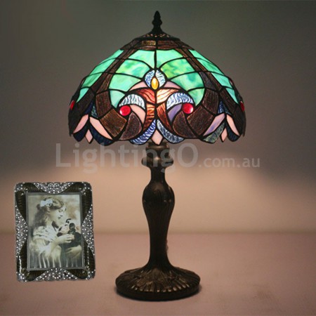 12 Inch American Stained Glass Table Lamp