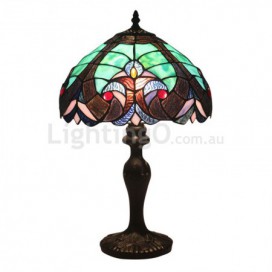 12 Inch American Stained Glass Table Lamp