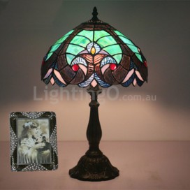 12 Inch American Stained Glass Table Lamp