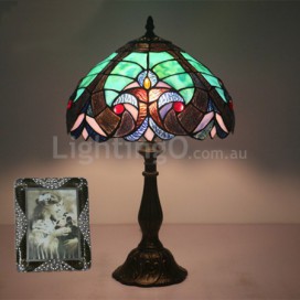 12 Inch American Stained Glass Table Lamp