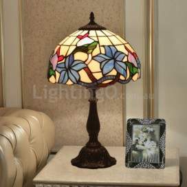 12 Inch European Stained Glass Table Lamp