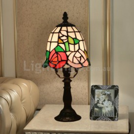 6 Inch European Stained Glass Table Lamp