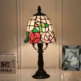 6 Inch European Stained Glass Table Lamp