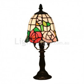 6 Inch European Stained Glass Table Lamp