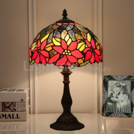 10 Inch European Stained Glass Table Lamp