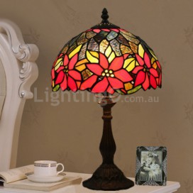 10 Inch European Stained Glass Table Lamp