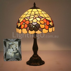 12 Inch European Stained Glass Table Lamp