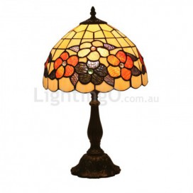 12 Inch European Stained Glass Table Lamp