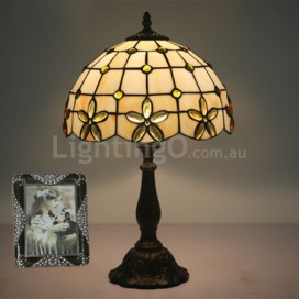 12 Inch American Stained Glass Table Lamp