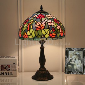 12 Inch European Stained Glass Table Lamp