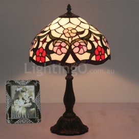 12 Inch European Stained Glass Table Lamp