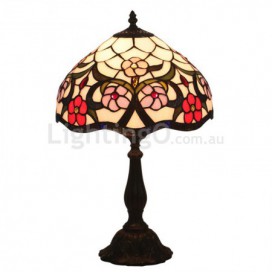 12 Inch European Stained Glass Table Lamp