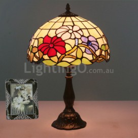 12 Inch European Stained Glass Table Lamp