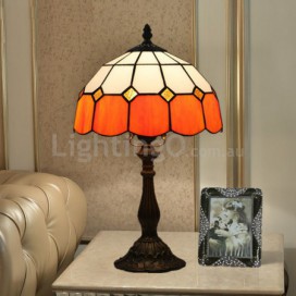 10 Inch European Stained Glass Table Lamp