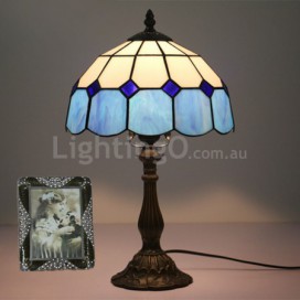 10 Inch European Stained Glass Table Lamp