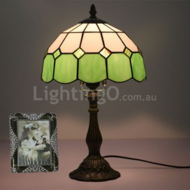 10 Inch European Stained Glass Table Lamp