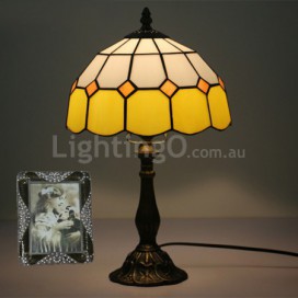 10 Inch European Stained Glass Table Lamp