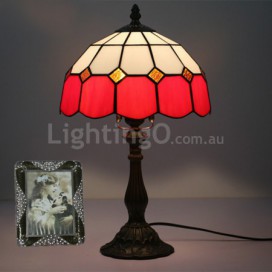 10 Inch European Stained Glass Table Lamp