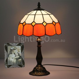 10 Inch European Stained Glass Table Lamp