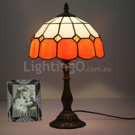 10 Inch European Stained Glass Table Lamp