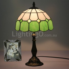 10 Inch European Stained Glass Table Lamp