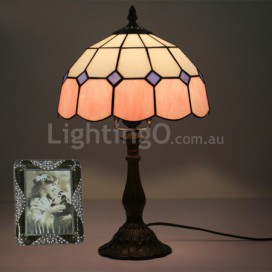 10 Inch European Stained Glass Table Lamp