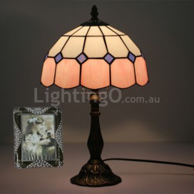 10 Inch European Stained Glass Table Lamp