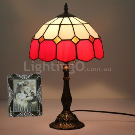 10 Inch European Stained Glass Table Lamp