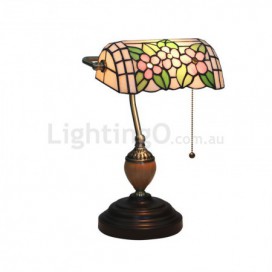 Rural Stained Glass Table Lamp