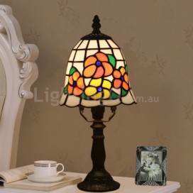 6 Inch European Stained Glass Table Lamp