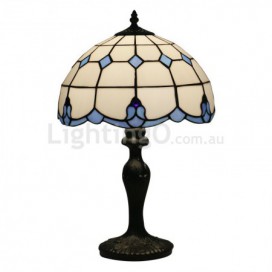 12 Inch American Simple Stained Glass Table Lamp