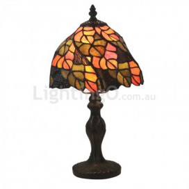 8 Inch European Stained Glass Table Lamp