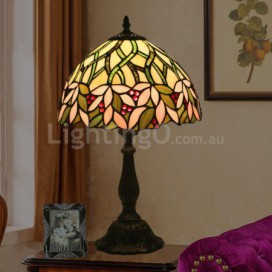 12 Inch European Stained Glass Table Lamp