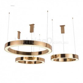 1 Light Modern / Contemporary Steel Pendant Light with Acrylic Shade