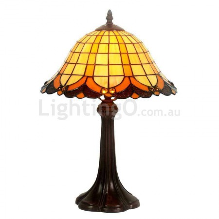 12 Inch Retro Stained Glass Table Lamp