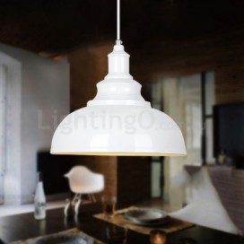 1 Light Aluminum Alloy Pendant Light with Shade